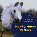 Digital Hobby Horse Template - DIY Sewing Project Pattern | Andalusian