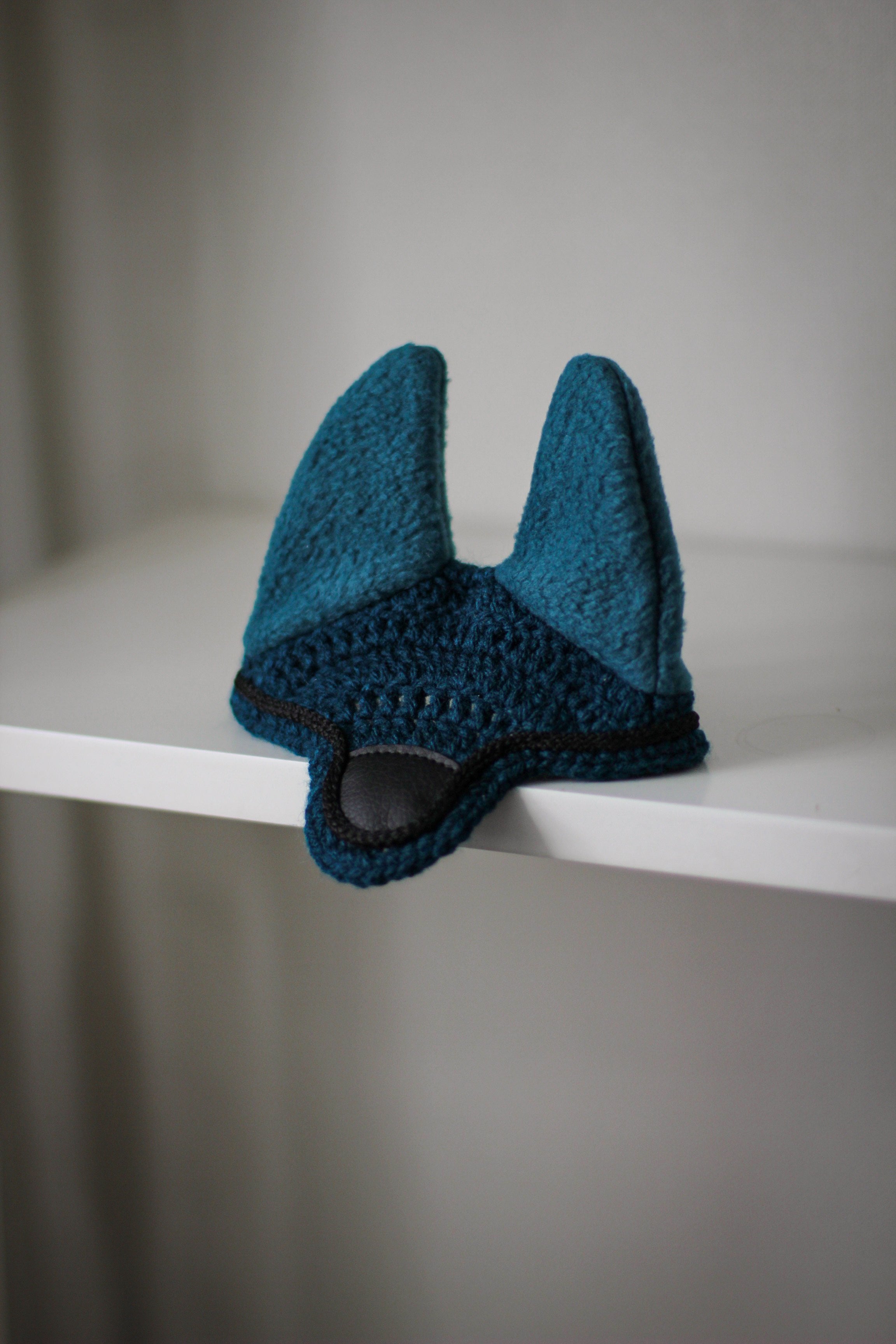 Crochet Ear Bonnet for Hobby Horse | Luxe
