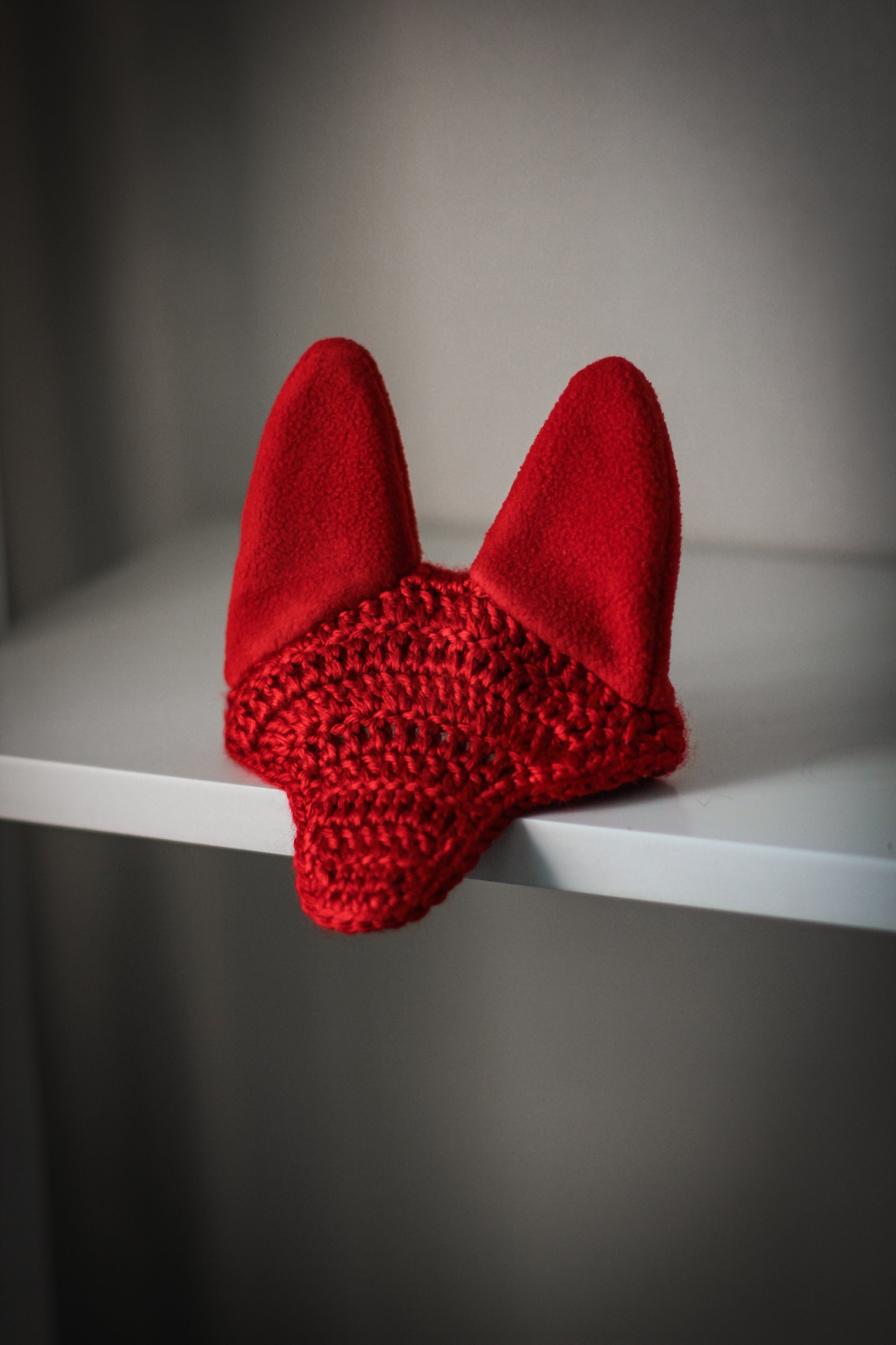 Crochet Ear Bonnet for Hobby Horse | Classic