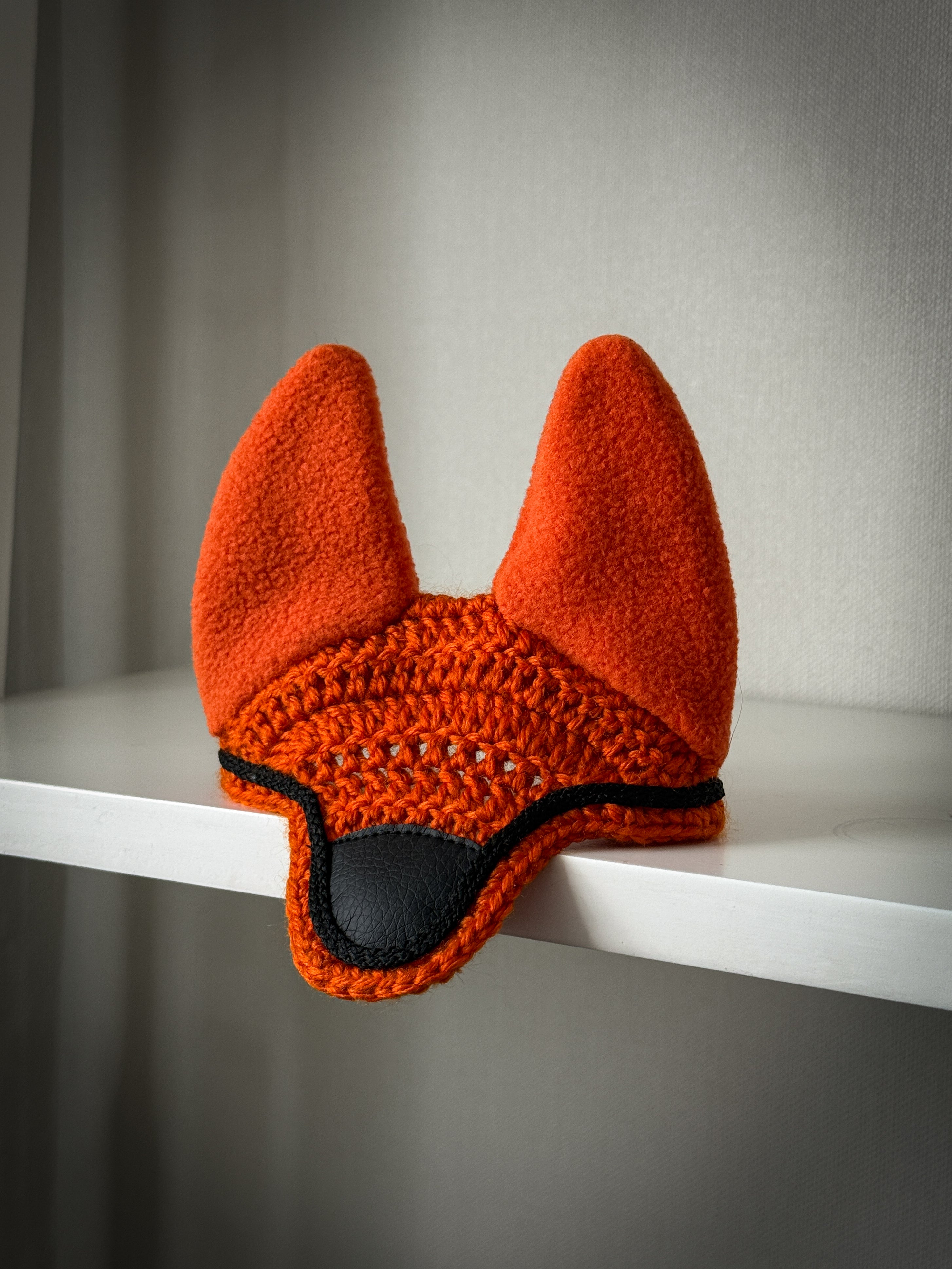 Crochet Ear Bonnet for Hobby Horse | Luxe