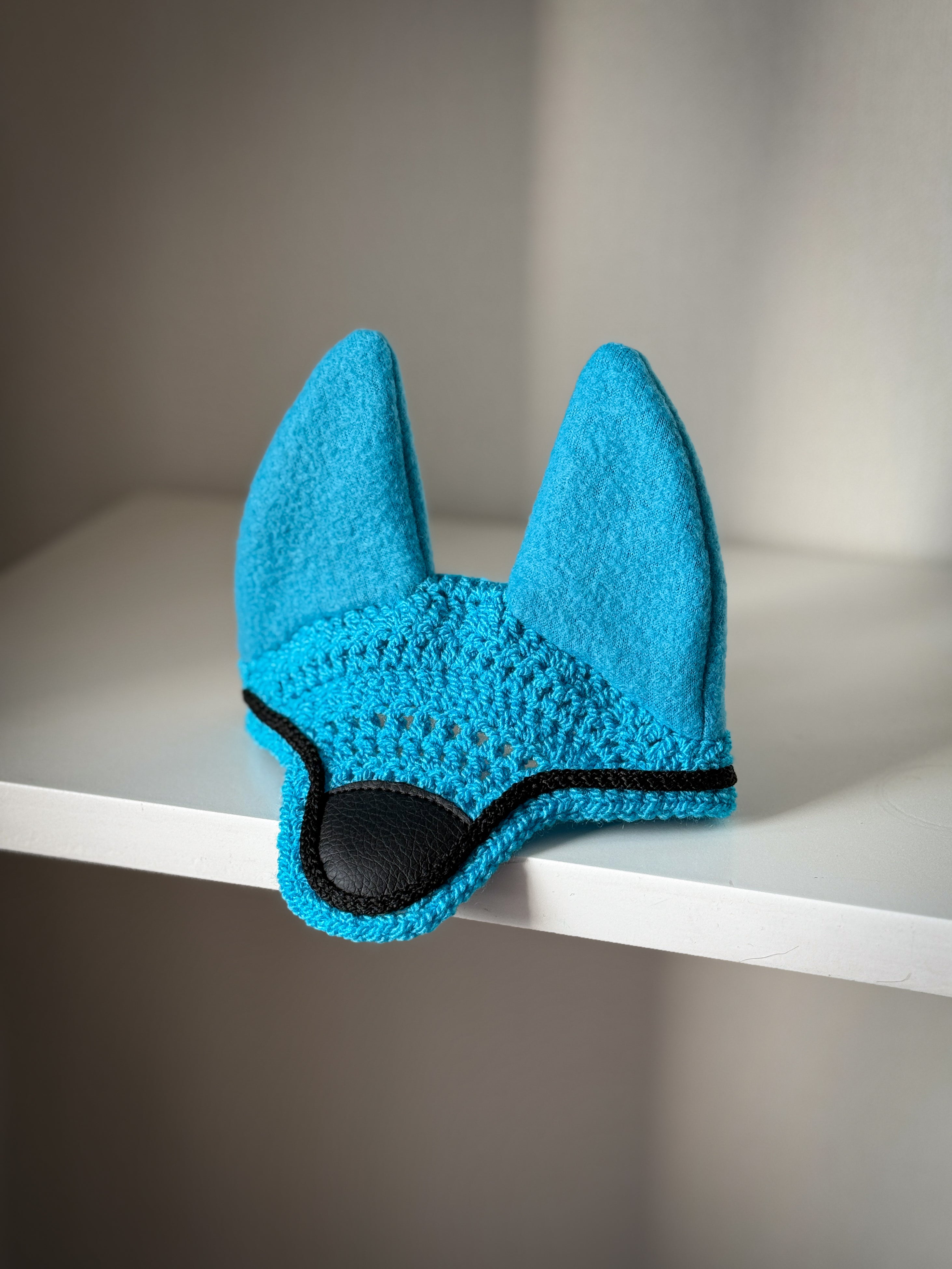 Crochet Ear Bonnet for Hobby Horse | Luxe