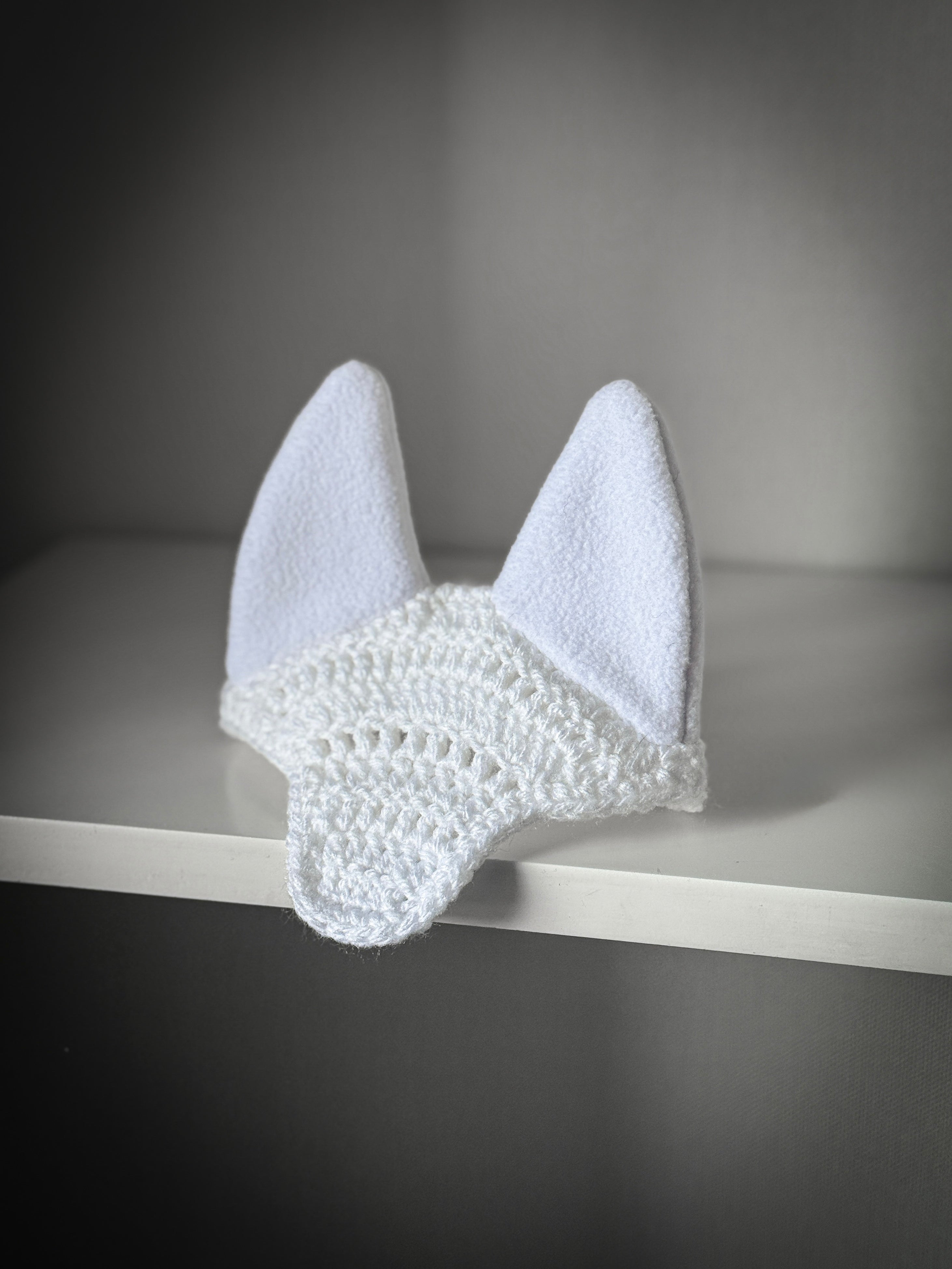 Crochet Ear Bonnet for Hobby Horse | Classic