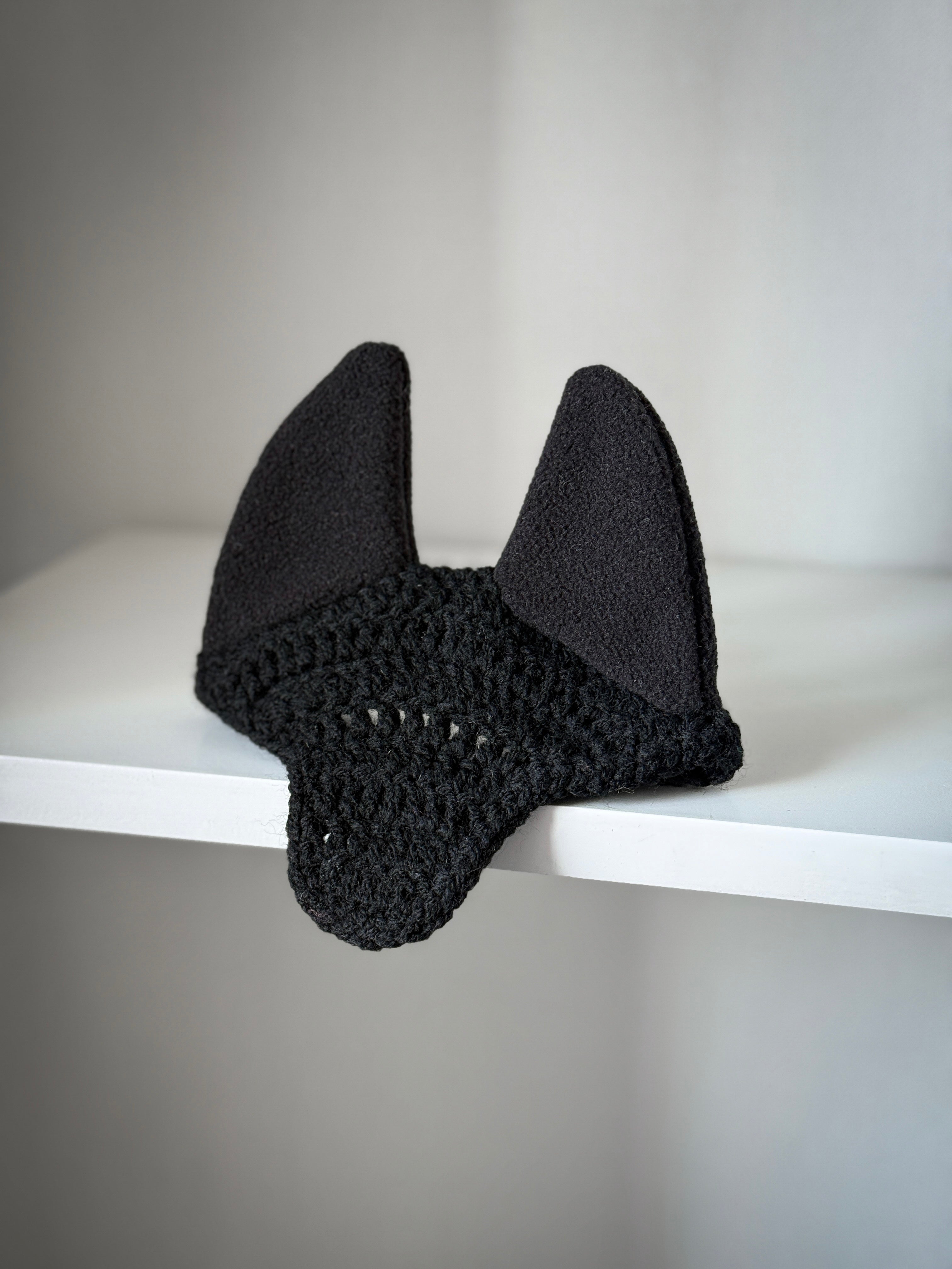 Crochet Ear Bonnet for Hobby Horse | Classic