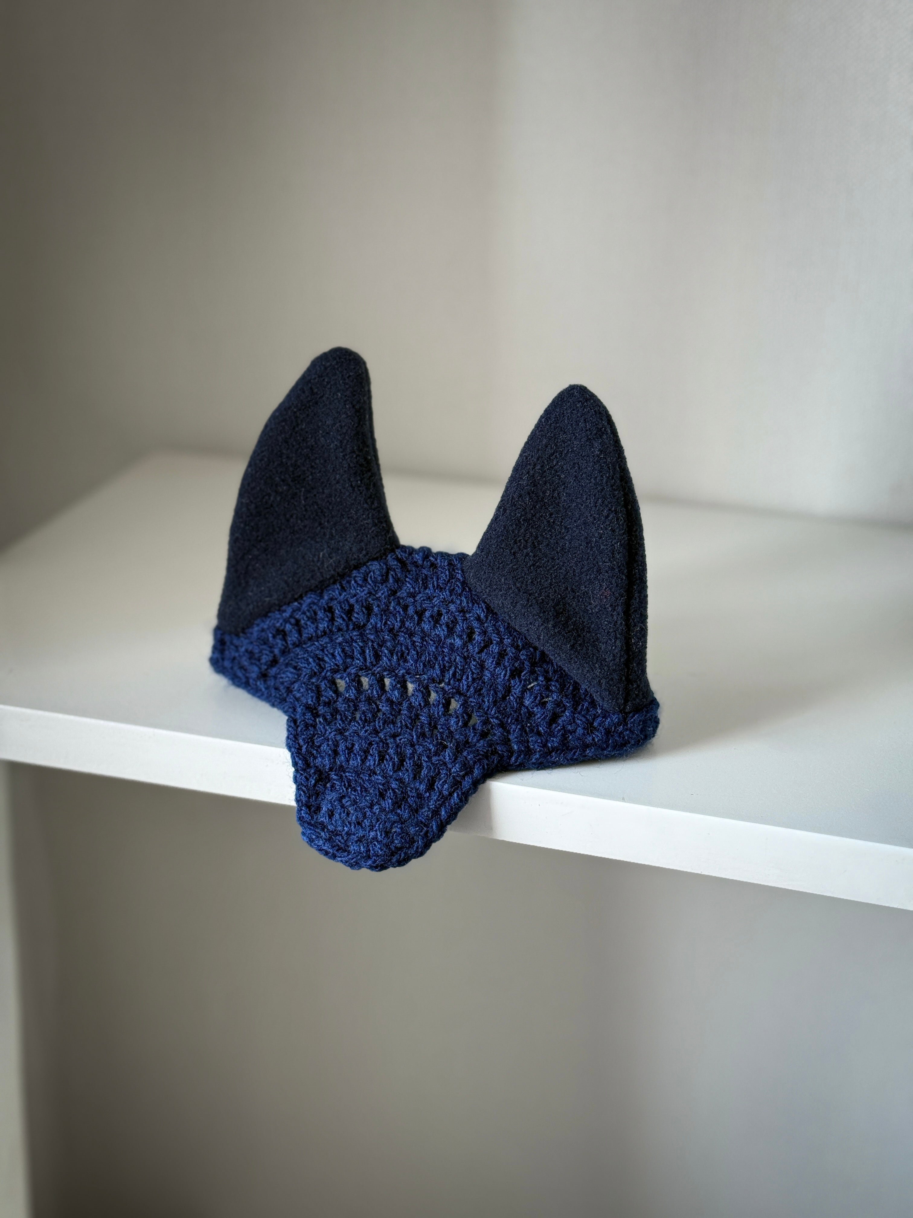 Crochet Ear Bonnet for Hobby Horse | Classic