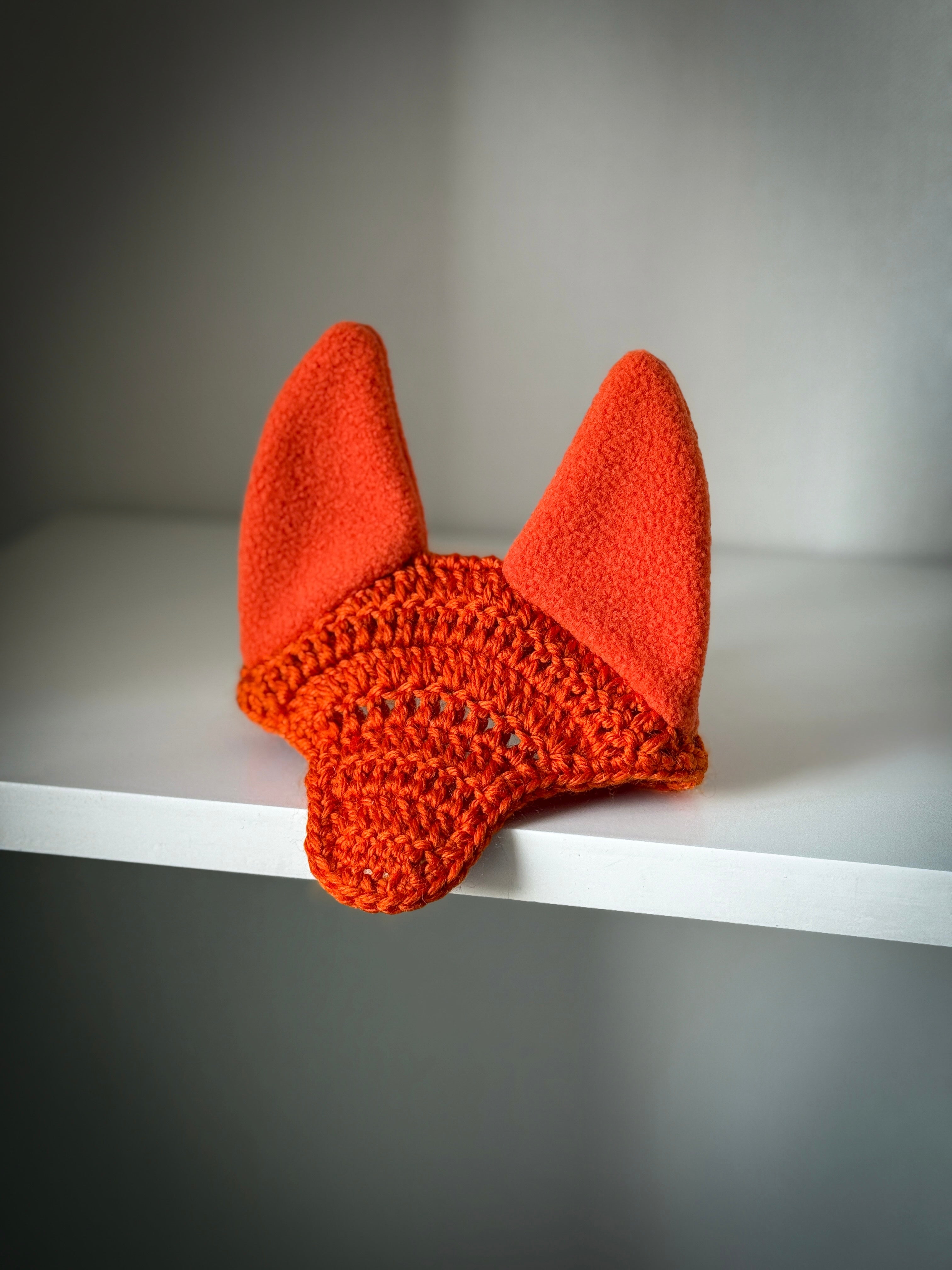 Crochet Ear Bonnet for Hobby Horse | Classic