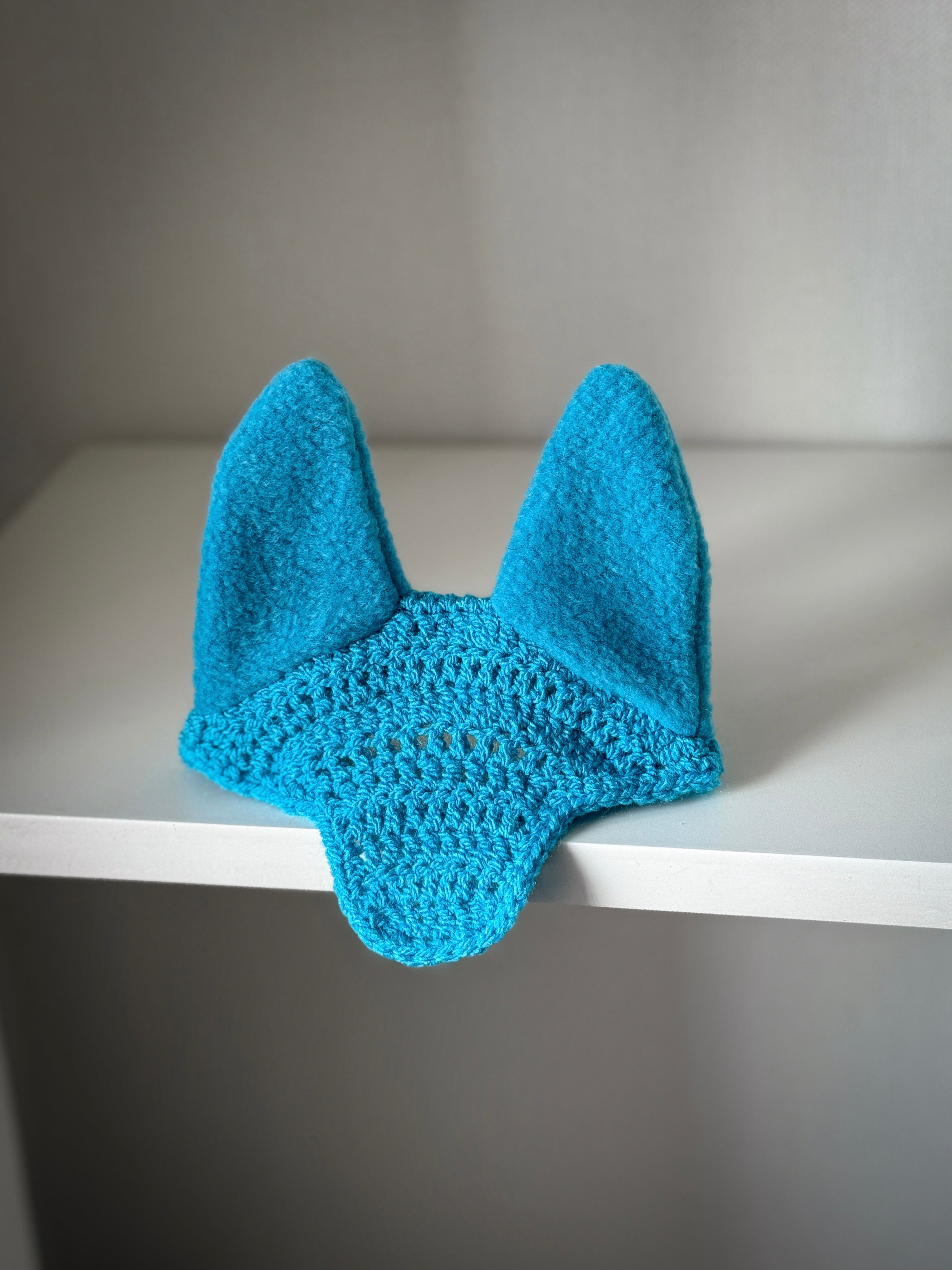 Crochet Ear Bonnet for Hobby Horse | Classic