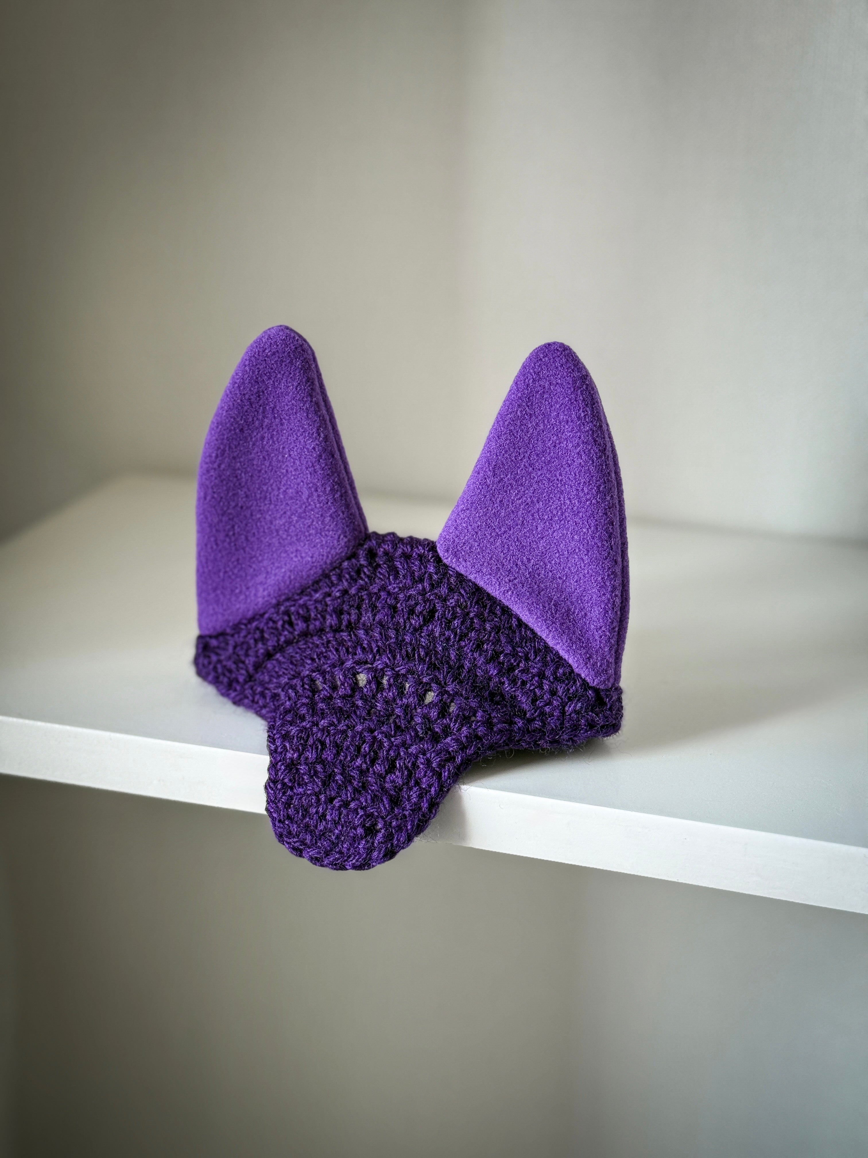 Crochet Ear Bonnet for Hobby Horse | Classic