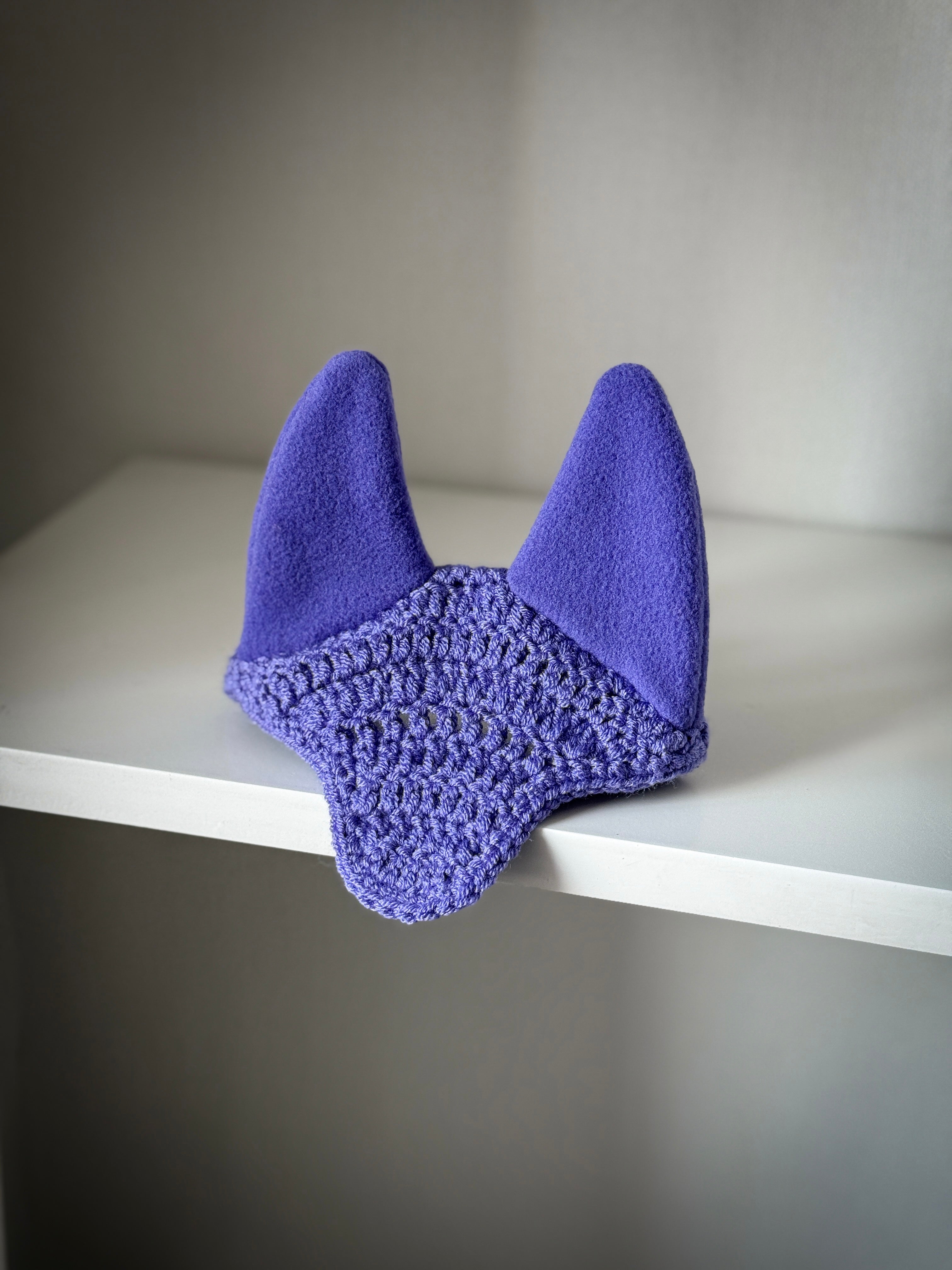 Crochet Ear Bonnet for Hobby Horse | Classic