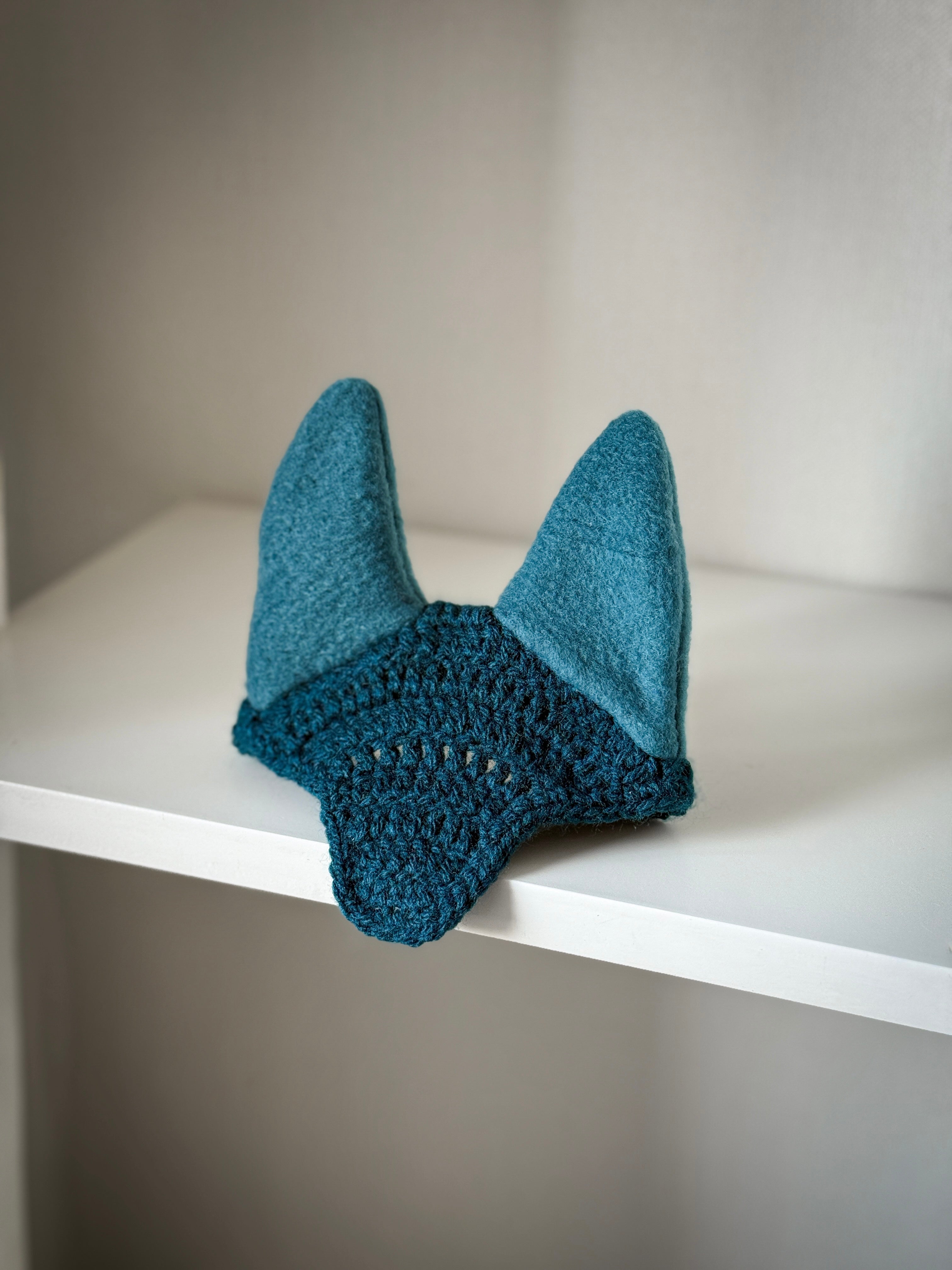 Crochet Ear Bonnet for Hobby Horse | Classic