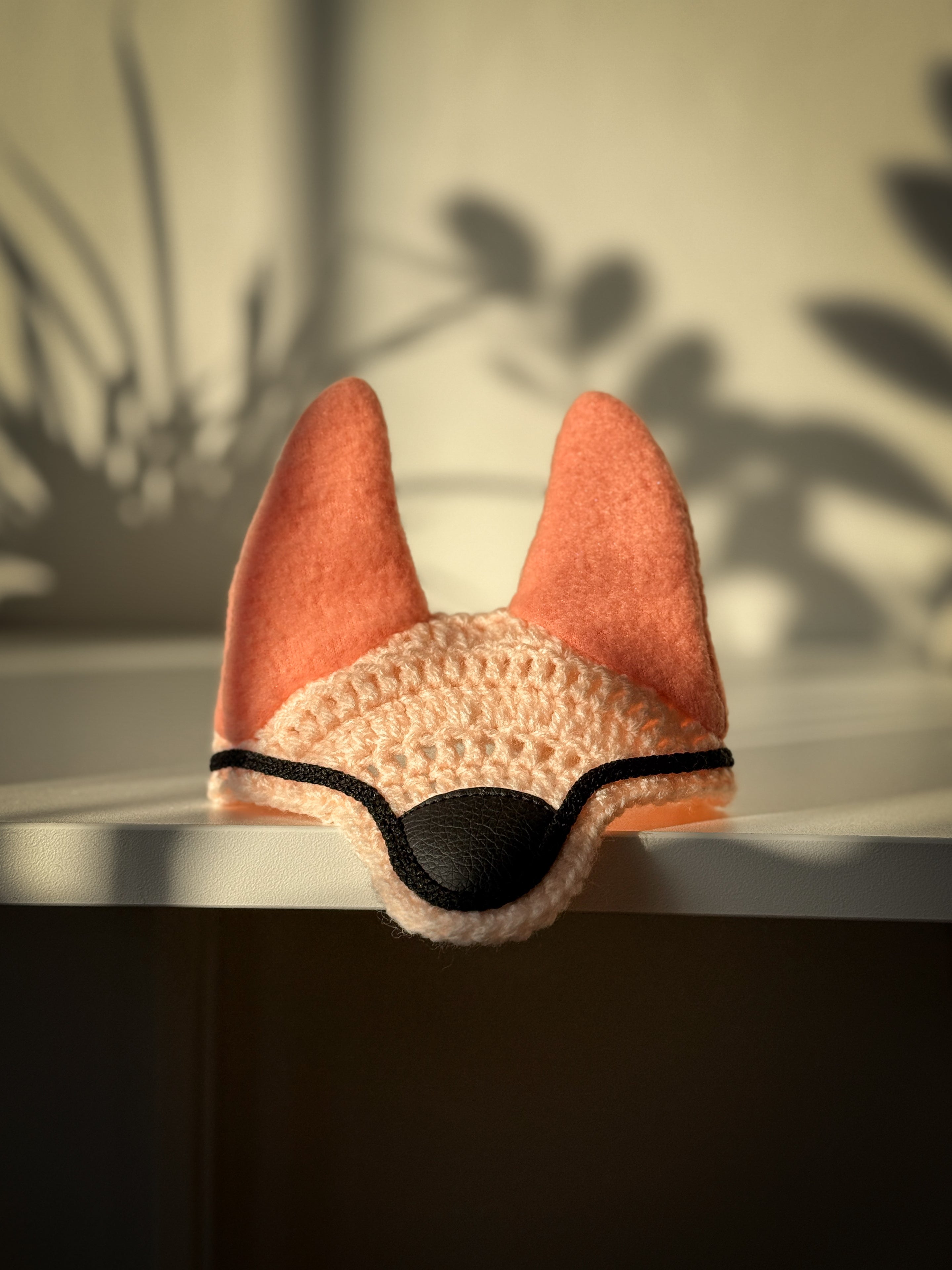 Crochet Ear Bonnet for Hobby Horse | Luxe