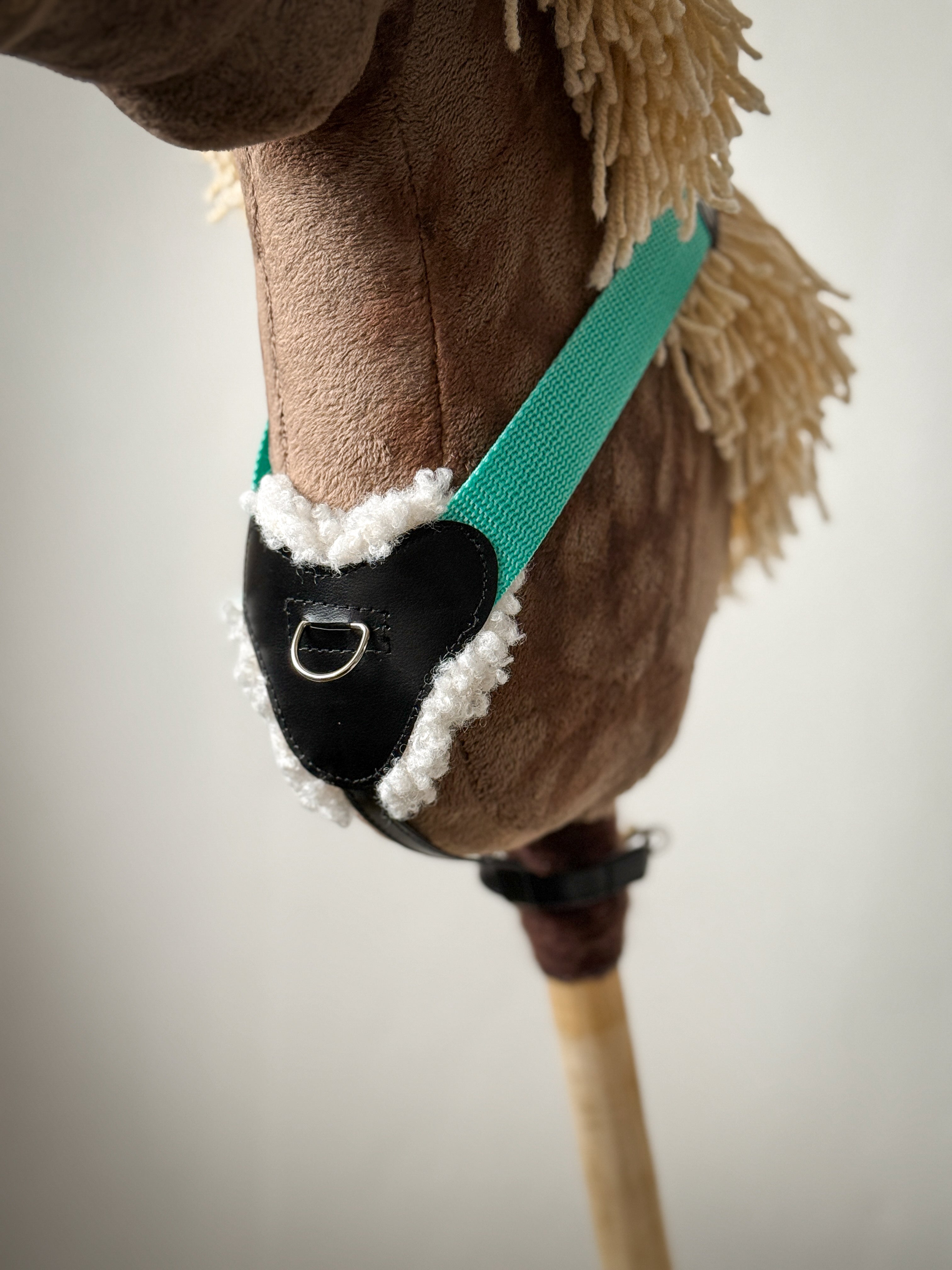 Breastplate for Hobby Horse | Faux Fur