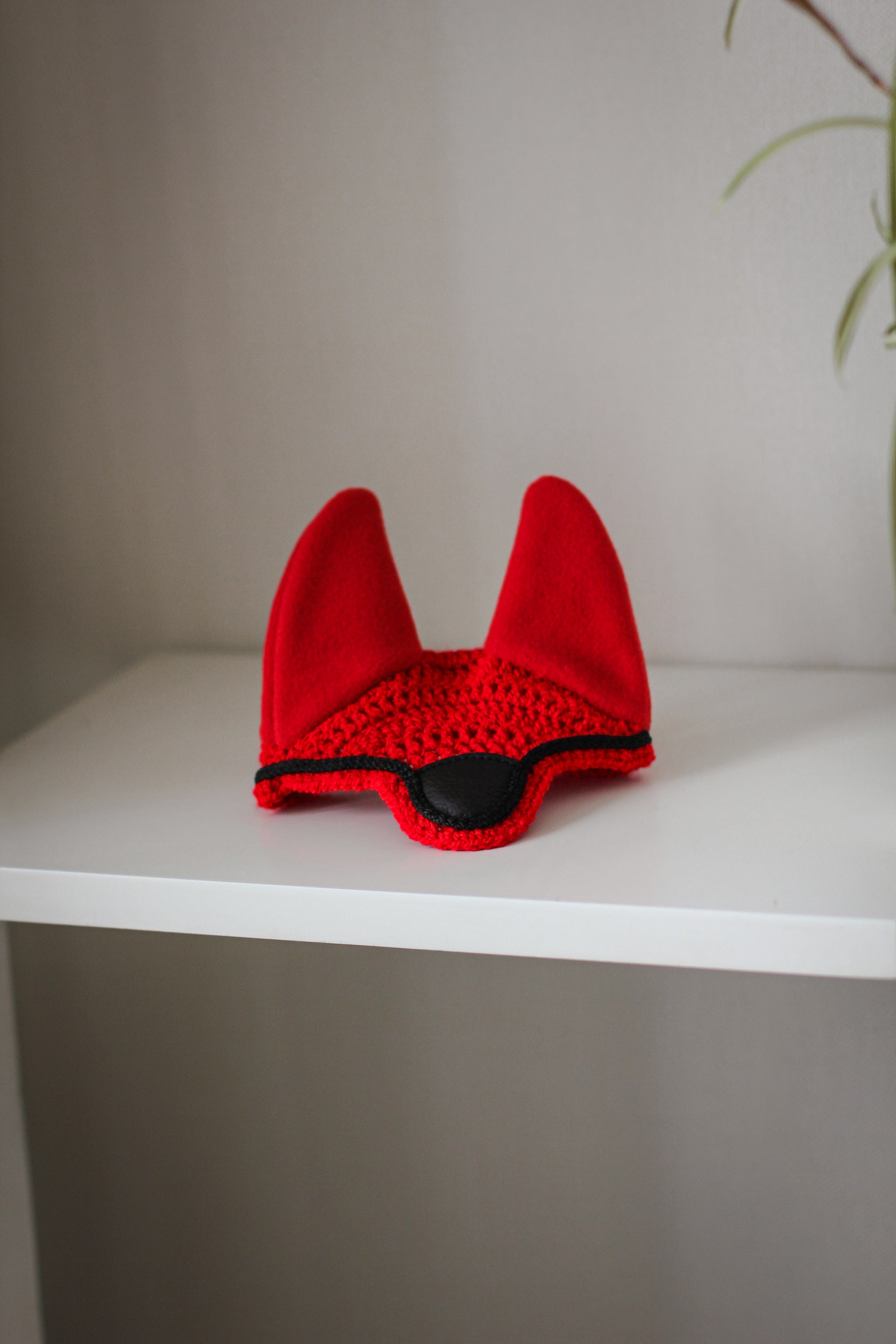 Crochet Ear Bonnet for Hobby Horse | Luxe