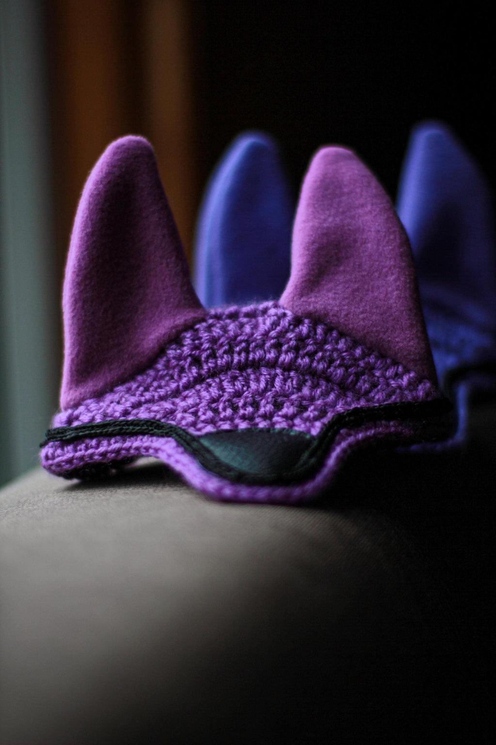 Crochet Ear Bonnet for Hobby Horse | Luxe
