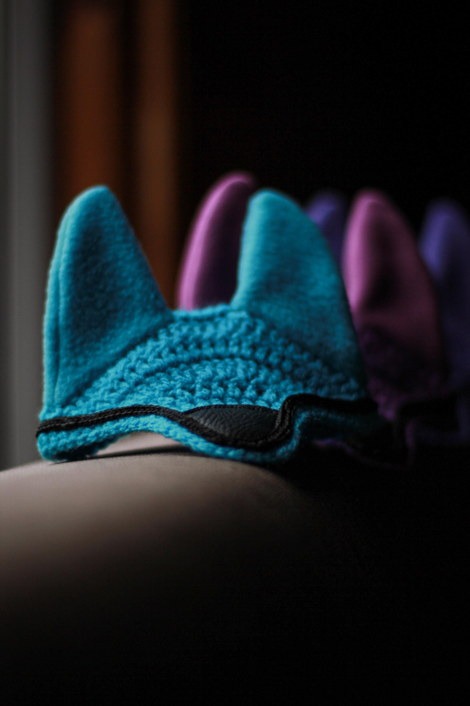 Crochet Ear Bonnet for Hobby Horse | Luxe