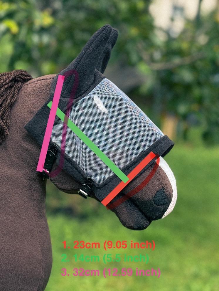 Fly Mask for Hobby Horse