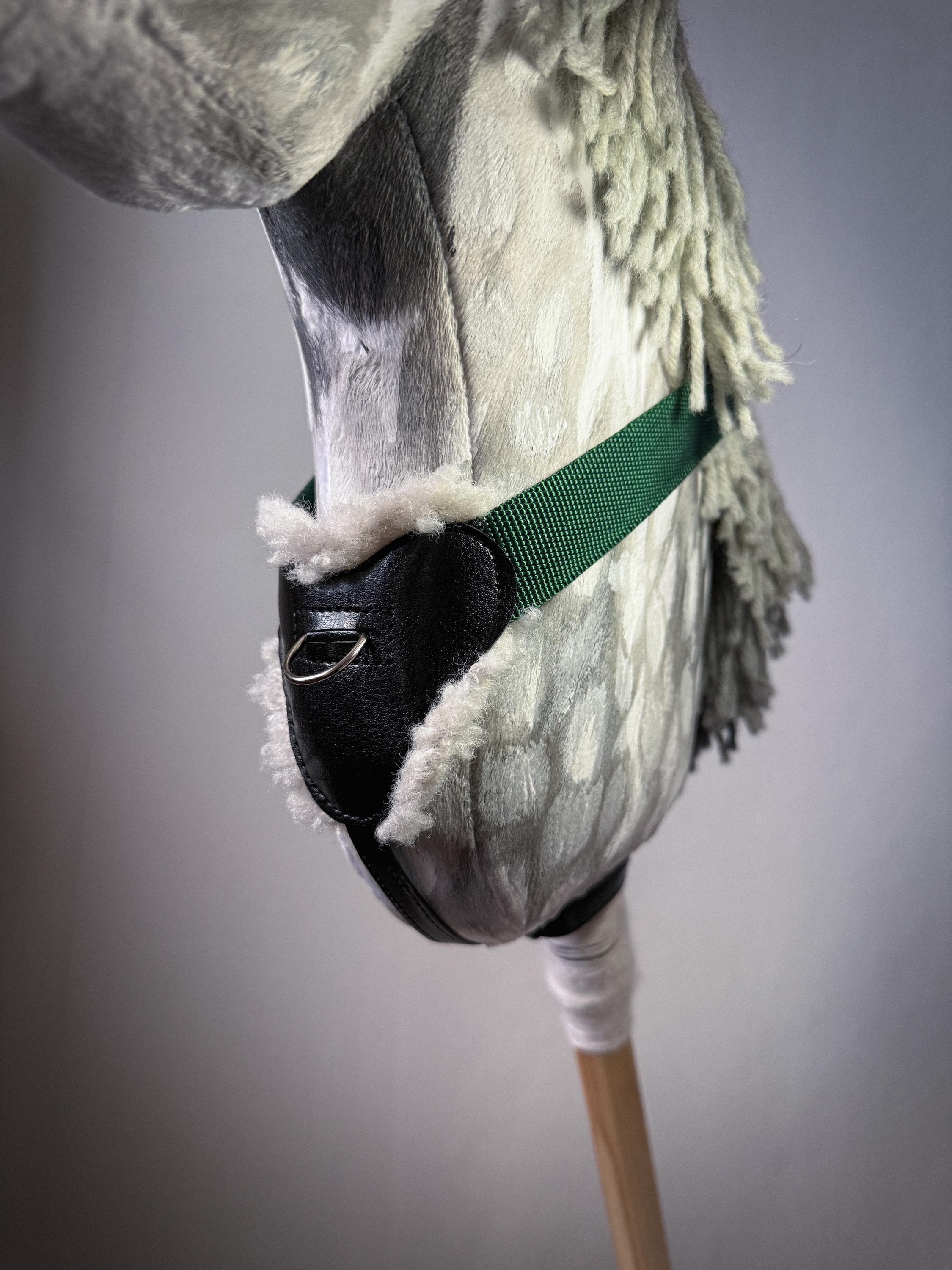Breastplate for Hobby Horse | Faux Fur